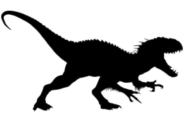 Silhouette of a T-Rex: A Timeless Symbol of Prehistoric Power and Majesty