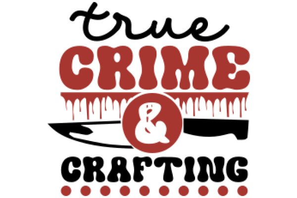 True Crime & Crafting: A Graphic Design