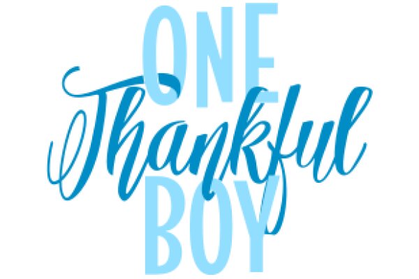 One Thankful Boy