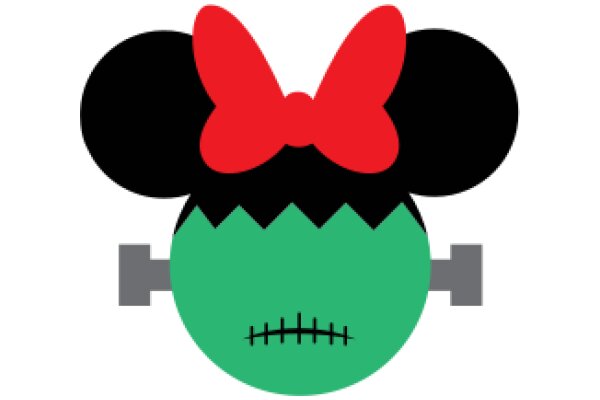 Stylish Minimalist Mickey Mouse Logo