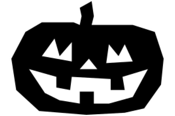 Stylized Halloween Pumpkin Logo