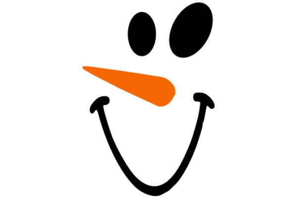 A Smiling Emoji with an Orange Nose