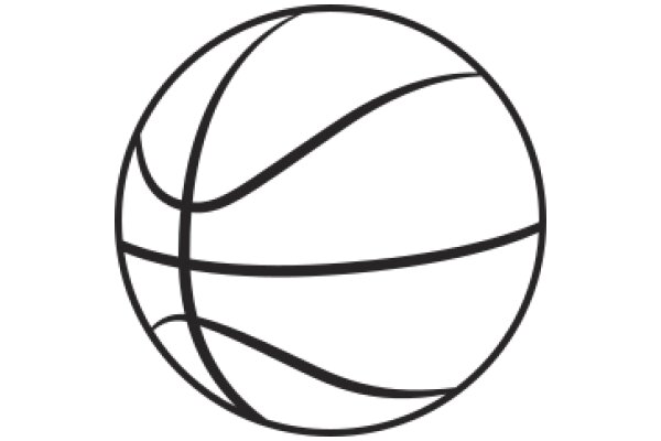 Simplistic Basketball Icon