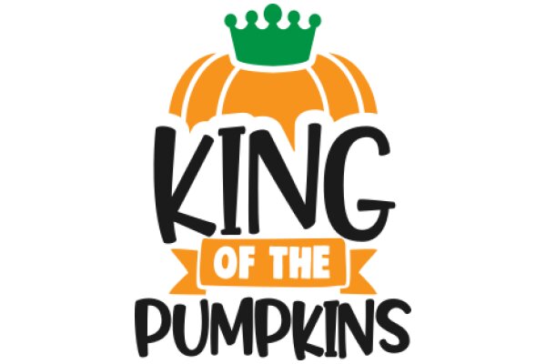 King of the Pumpkins: A Playful Logo for a Pumpkin-themed Business