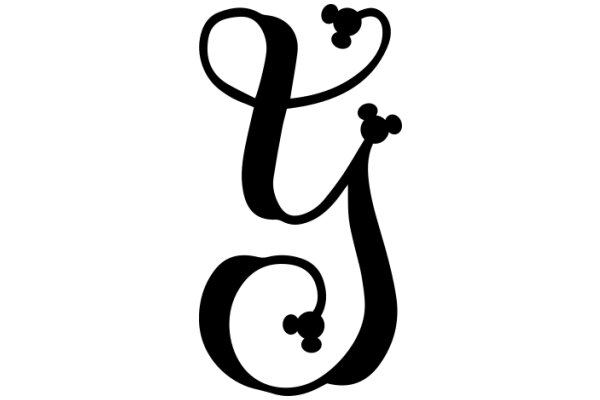 Stylized Monogram: A Artwork