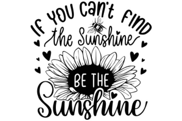 Embrace the Sunshine: A Quirky Affirmation Poster