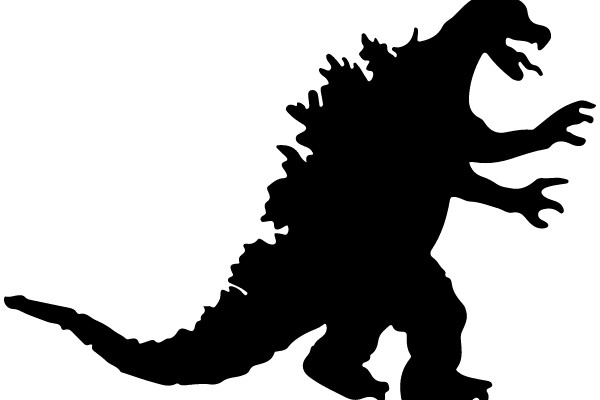 The Silhouette of a Legendary Creature: The Godzilla