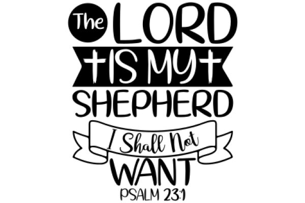 The Lord is My Shepherd, I Shall Not Want: Psalm 23