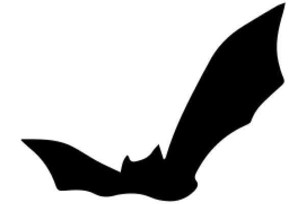 Silhouette of a Bat in Flight