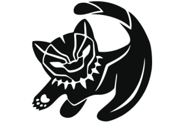 Stylized Black Panther Logo