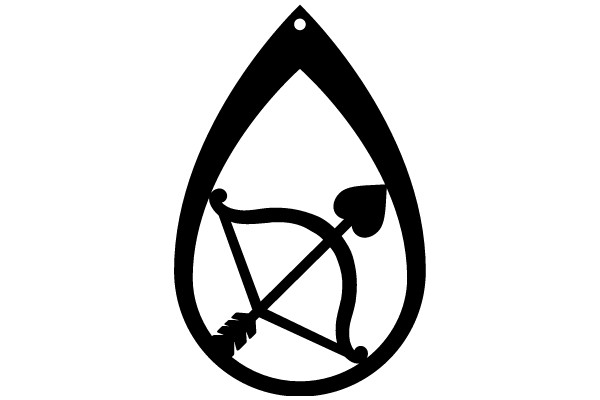 Symbol of a Bow and Arrow