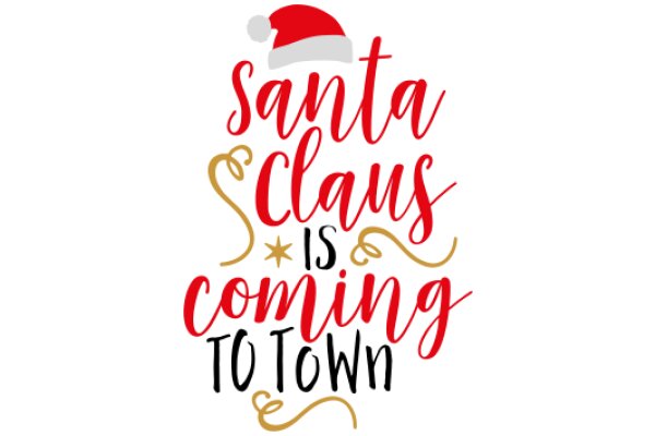 Santa Claus's Christmas Countdown: Santa Claus is Coming to Town