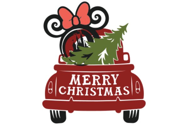 Merry Christmas: A Festive Vehicle Decoration