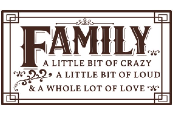 Family: A Little Bit of Crazy, a Little Bit of Love