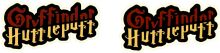 Gruffindor Hufflepuff Sticker Pair: A Magical Hogwarts Experience