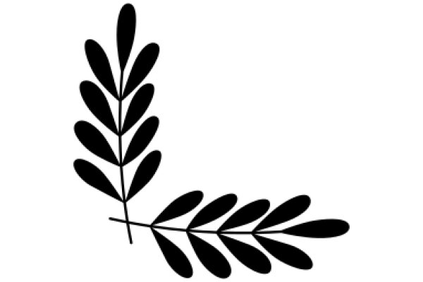 Simplistic Art: A Digital Representation of a Plant Leaf