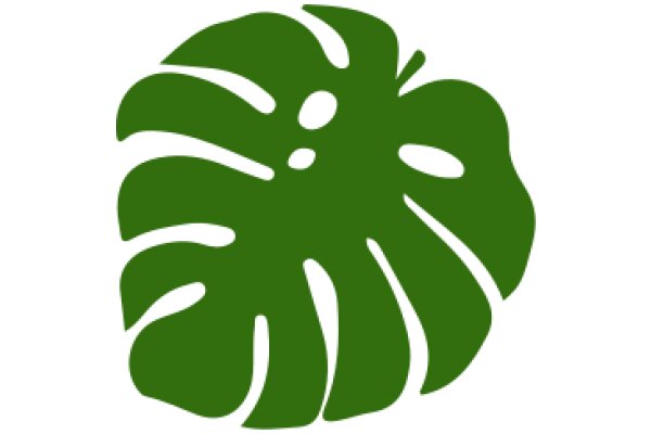 Simplicity in Design: A Green Leaf Icon