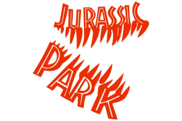 Stylized Text Art: Jurassic Park