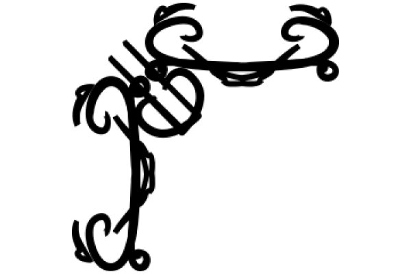 Whimsical Line Drawing of a Crab