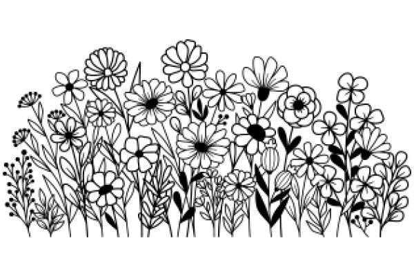 Floral Pattern: A Collection of Beautiful Flowers and Plants