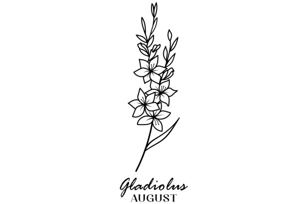 August's Floral Emblem: A Symbol of Gladiosus