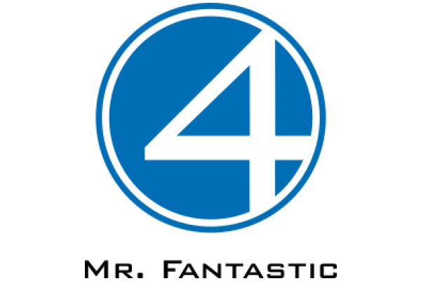 Mr. Fantastic's Blue Logo