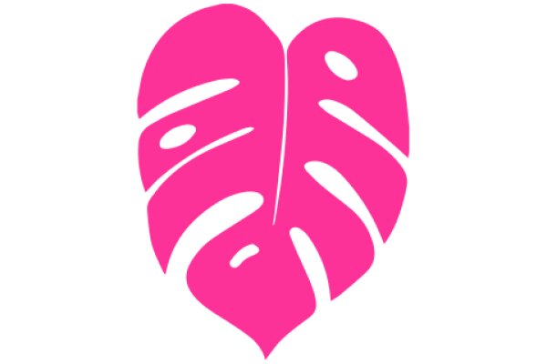 Vibrant Pink Heart Design