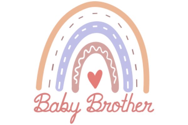 A Colorful Illustration of a Baby Brother's Logo