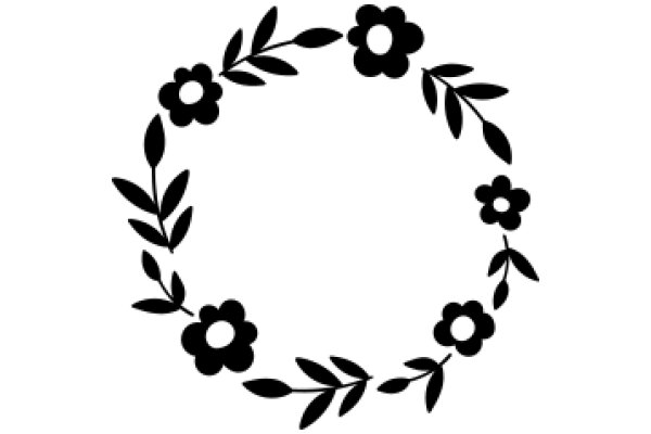 Elegant Floral Wreath