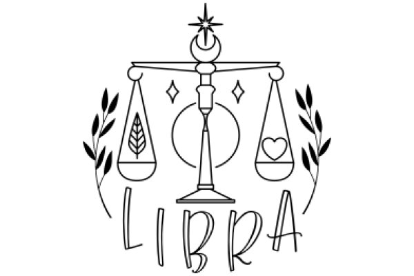 ALibra Scale with Symbols of Balance and Justice