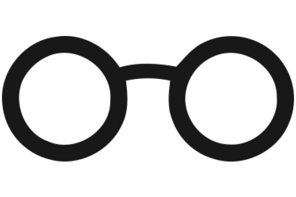 Simplistic Icon of Eyeglasses