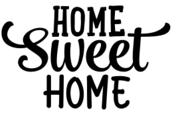 Home Sweet Home: A Graphic Design of a Warm Welcome