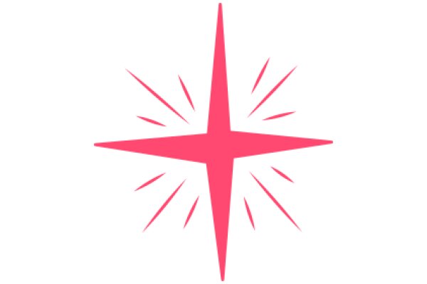 Vibrant Pink Starburst: A Symbol of Energy and Explosion