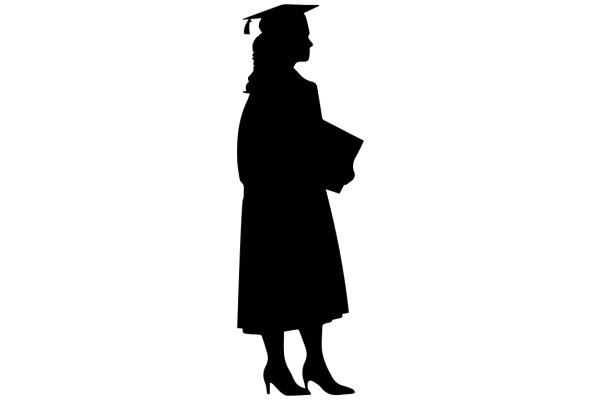 Silhouette of a Graduate: A Symbol of Achievement