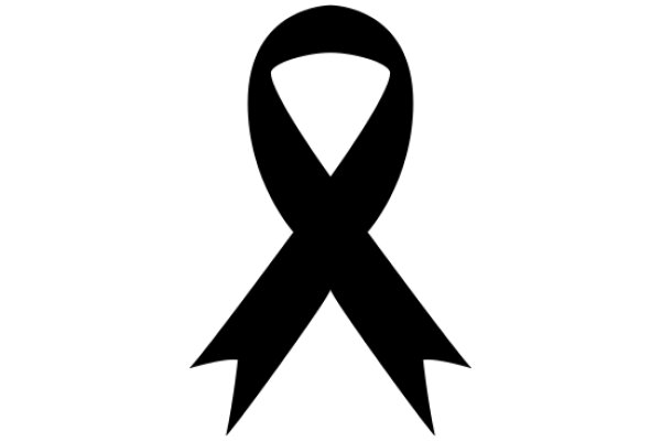 A Simple Black Ribbon