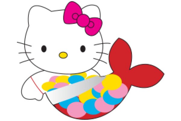 Hello Kitty: A Playful Adventure with Candy and a Knife