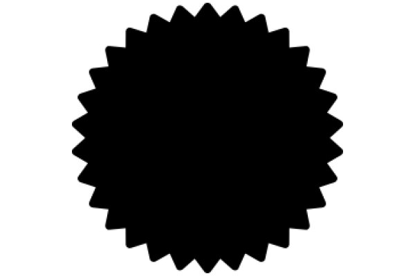 A Simple Image of a Circle with Spikes