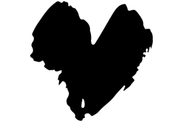 Silhouette of a Heart: A Symbol of Love and Loss