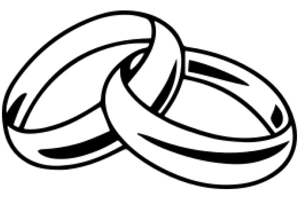 A Simple, Illustration of Two Rings Intertwined