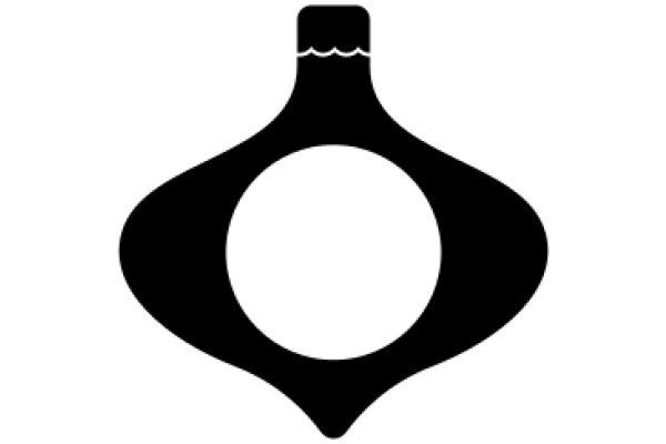 Simplistic Icon of a Bottle with a Wavy Top