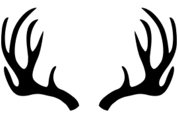 Stylized Antlers: A Graphic Design