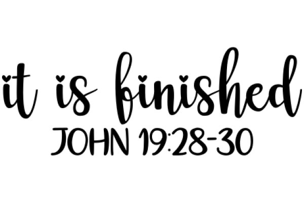 Finishing the Book of John: A Journey of Faith and Understanding