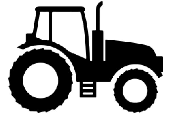 A Simplified Icon of a Tractor