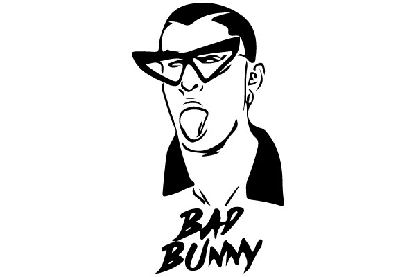 Bad Bunny: A Stylized Portrait