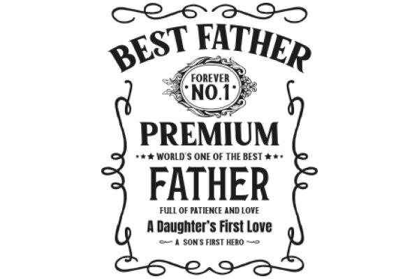 Best Father Premium Edition: A Father's First Love