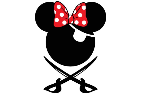 Minimalist Mickey Mouse Logo