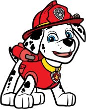 A Dalmatian Firefighter in Action