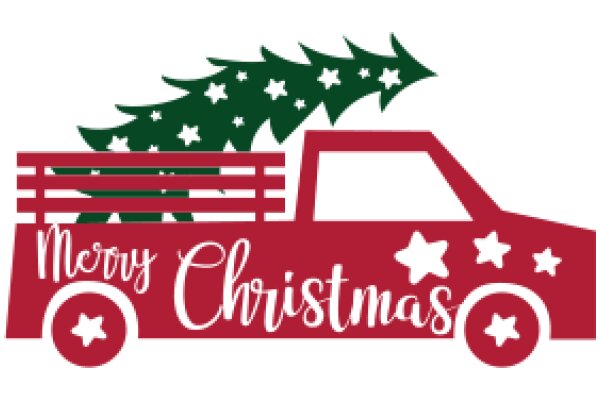 Merry Christmas: A Festive Truck Decoration