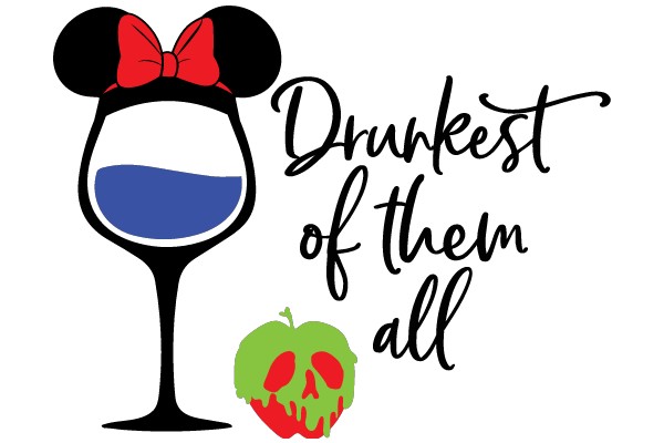 Drunkest of Them All: A Playful Take on Disney's Favorite Character