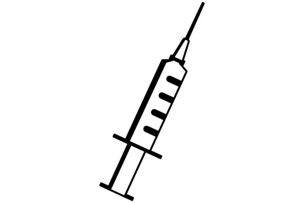 A Simple Illustration of a Syringe